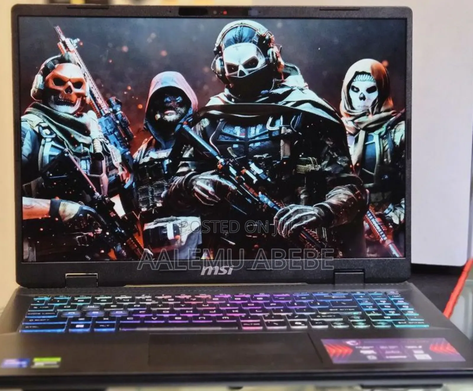 New Laptop MSI Crosshair 17 16GB Intel Core I7 SSD 1T