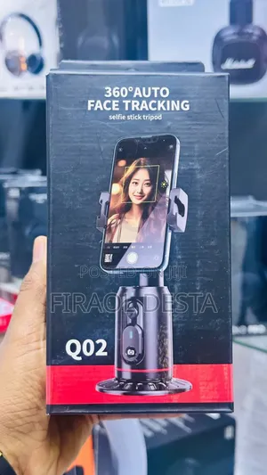 360 Degree Auto Face Tracking Selfie Stick Tripod