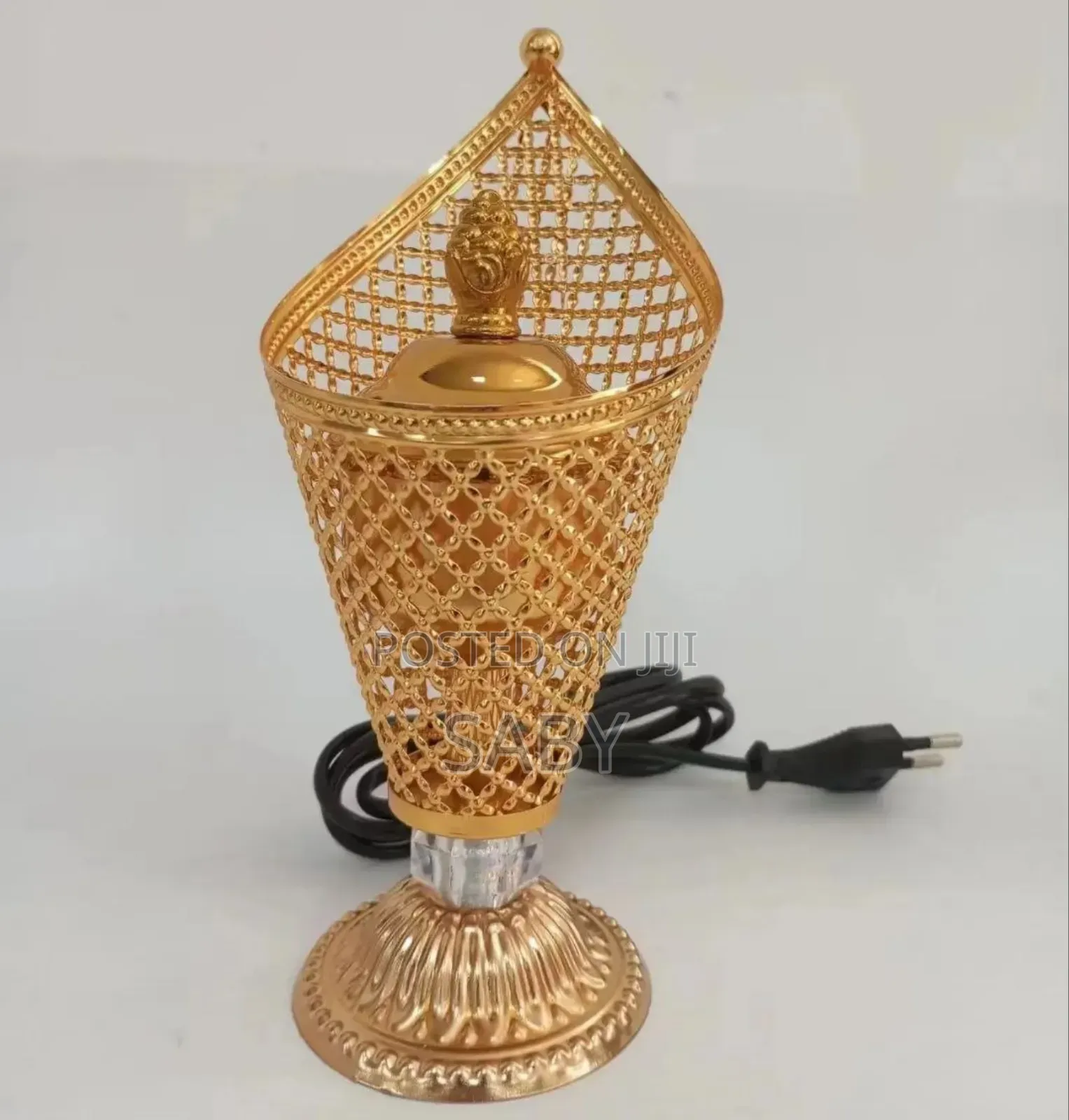 Golden Electric Incense Burner