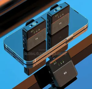 3-in-1 Wireless Dual Noise Cancellation Mic(Cameras Phones