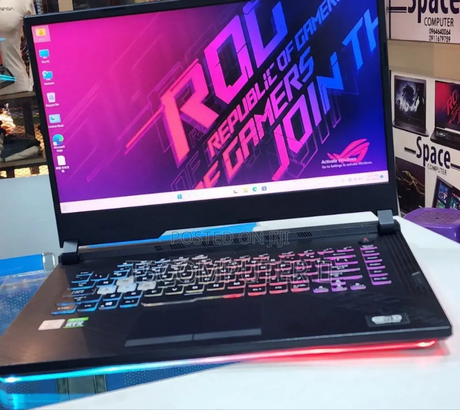 New Laptop Asus ROG Strix G15 16GB Intel Core I7 SSD 512GB