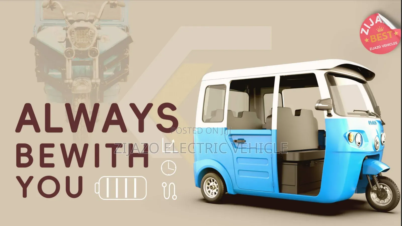 New Bajaj 2024 Blue