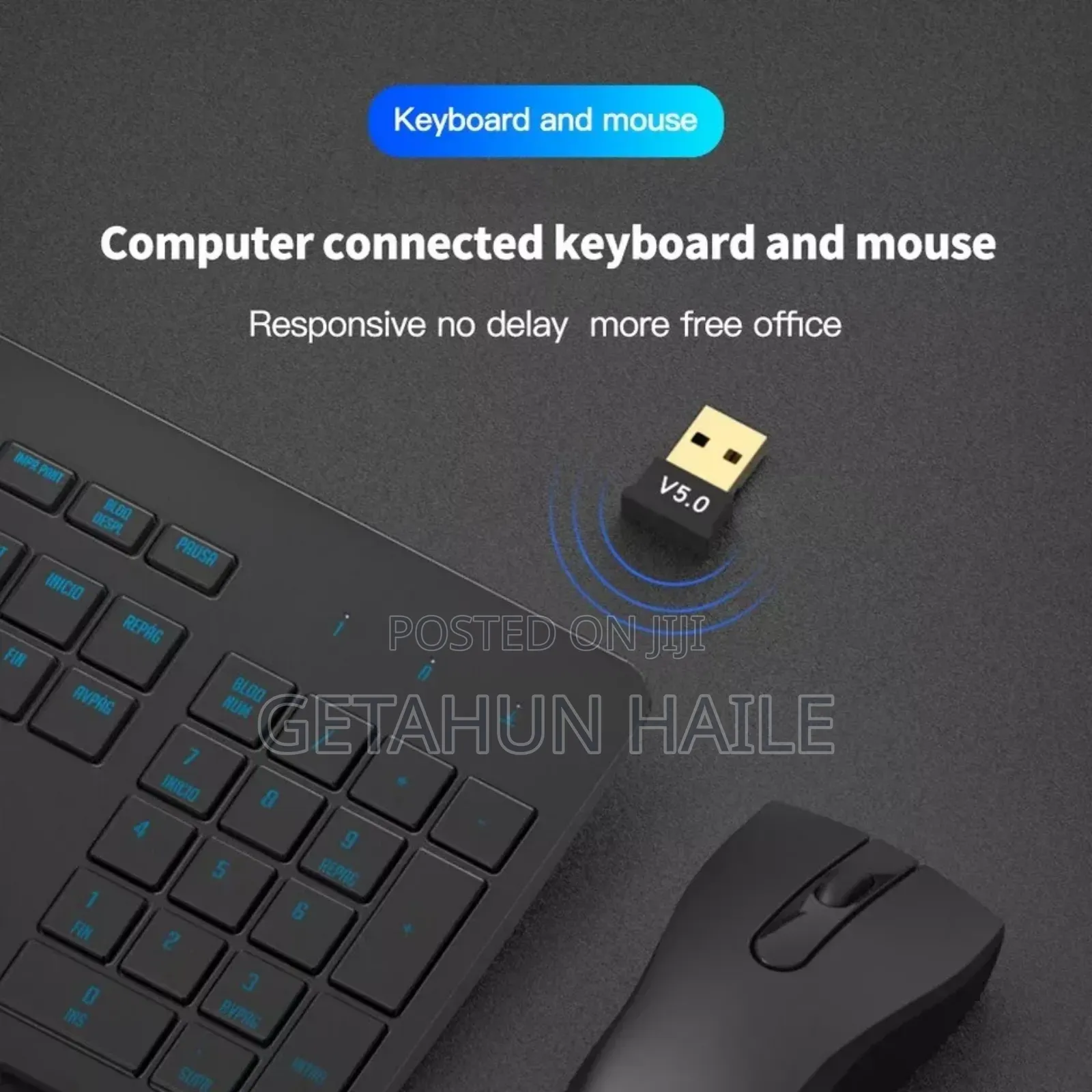 Usb Bluetooth 5.0 Wireless Adapter (Usb Dongle)