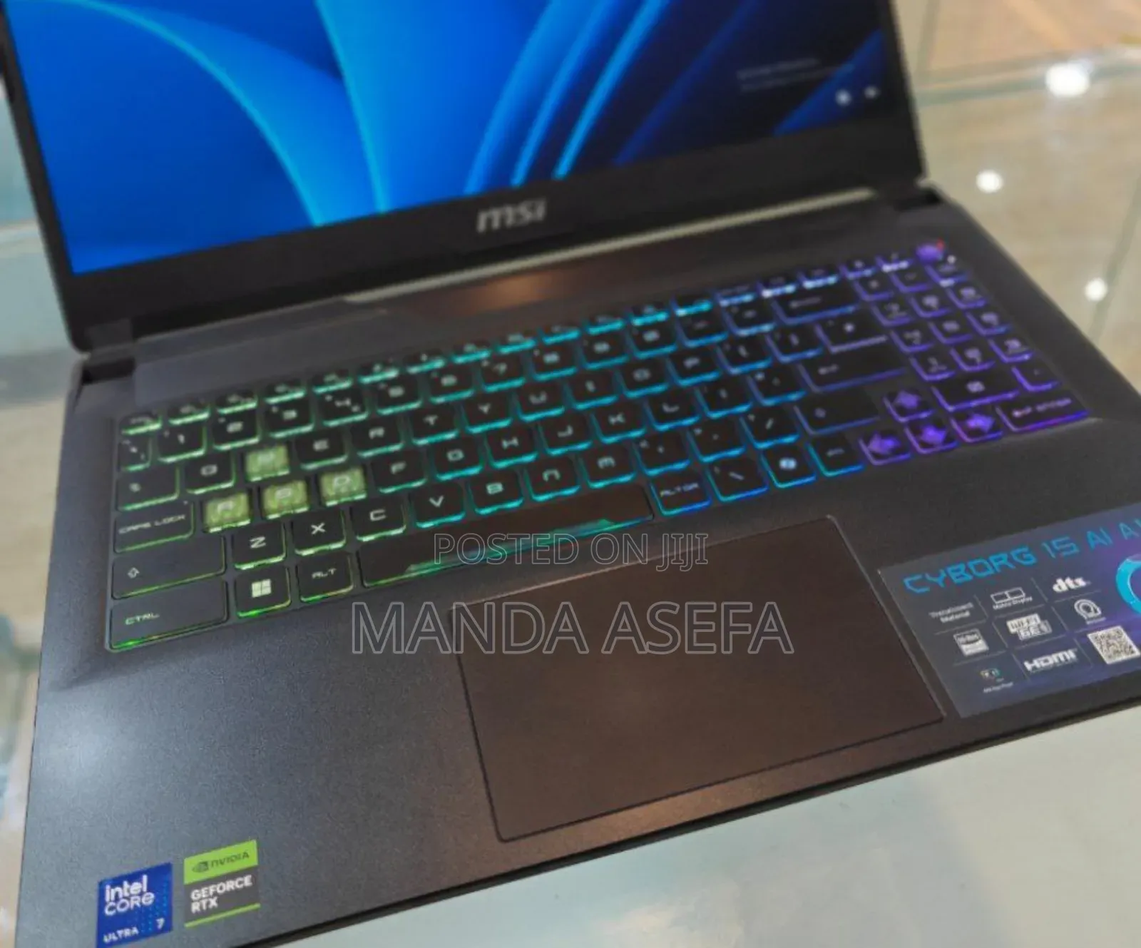 New Laptop MSI 16GB Intel Core Ultra 7 SSD 1T