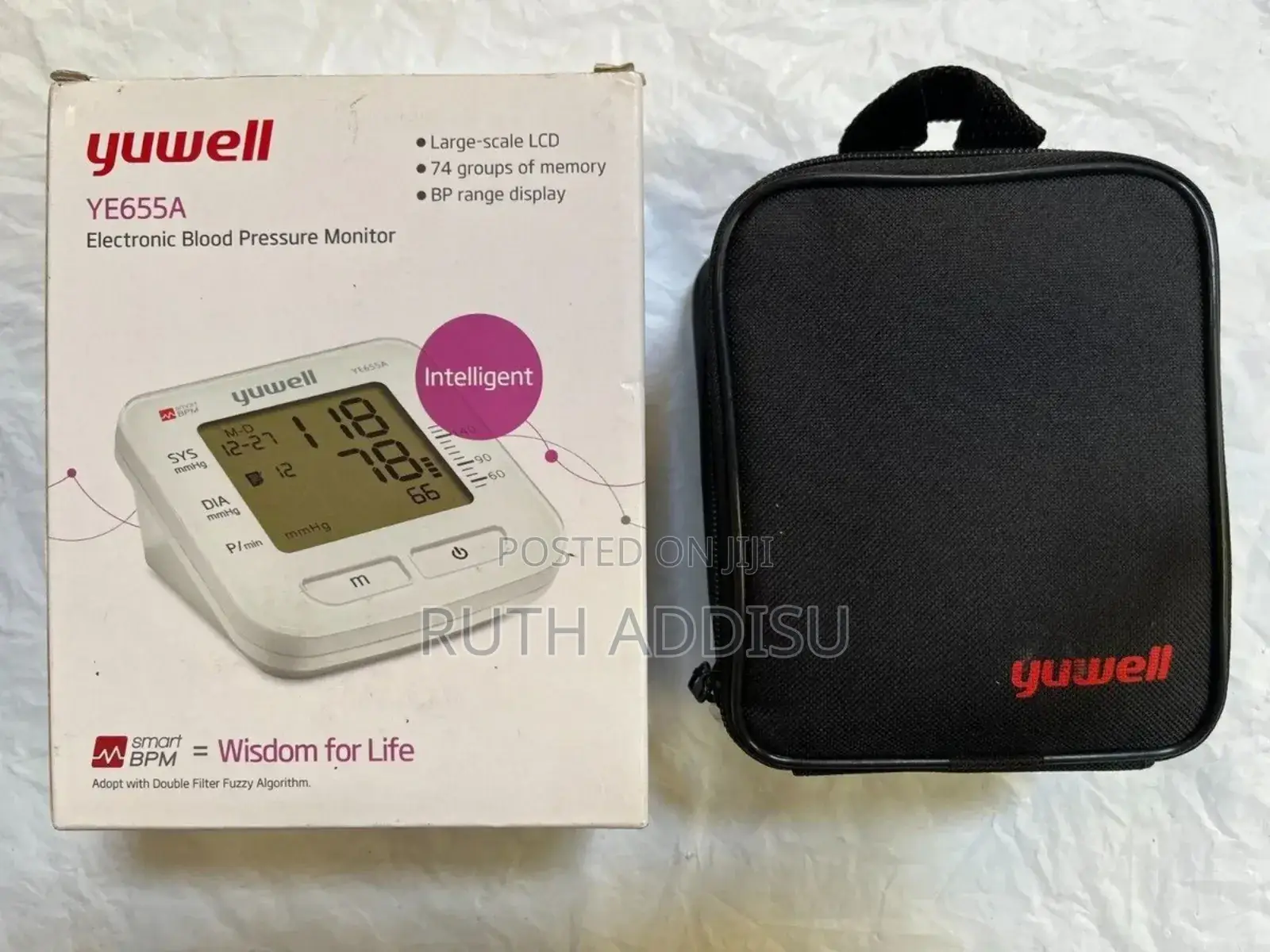 The Yuwell Ye660d Is an Automatic Blood Pressure Monitor