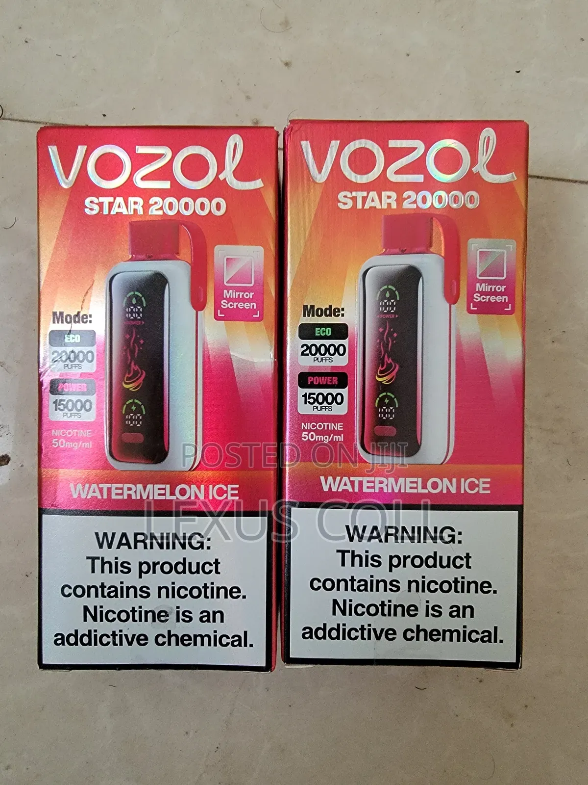 Vozol Vape 20,000 Puff Apple