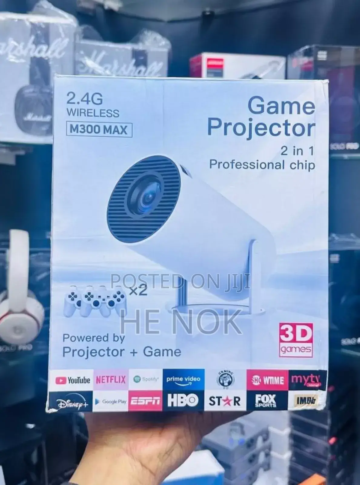Gaming Projector 2 in 1 Ultra Hd