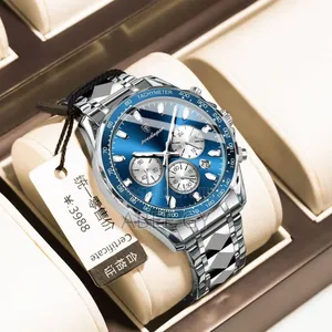 Poedagar 815 Men Wristwatch Stainless Steel