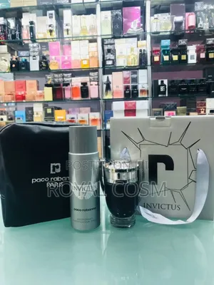 Paco Rabanne Invictus Mens Combo Perfume