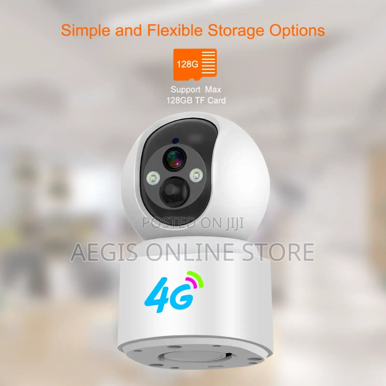 Sim Supporting CCTV Camera