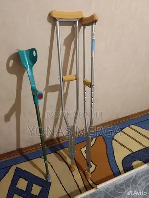 Crutches/Adjustment Clip -High Density Sturdy Aluminum/ Al01