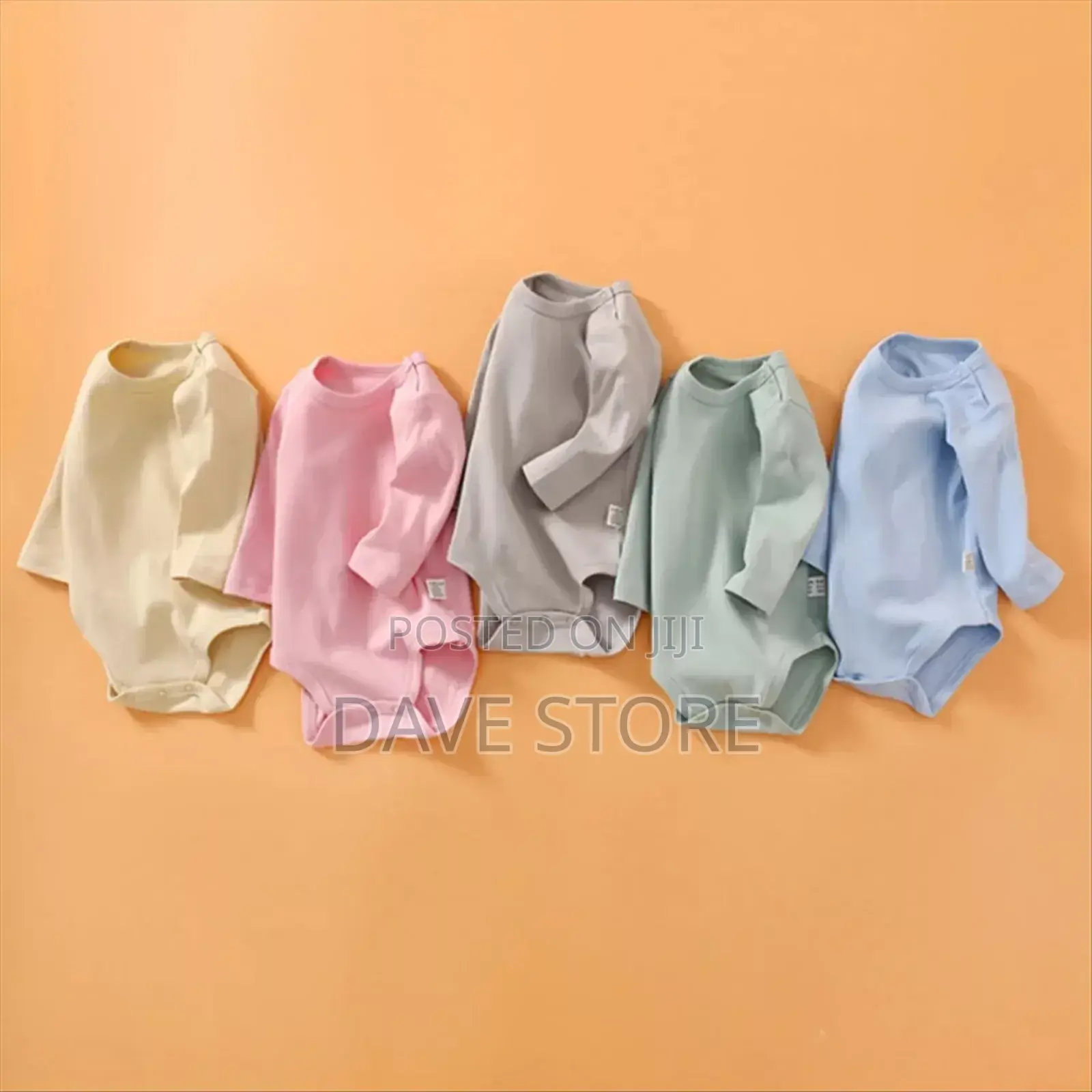 7pcs Long Sleeve Daiper T-Shirt