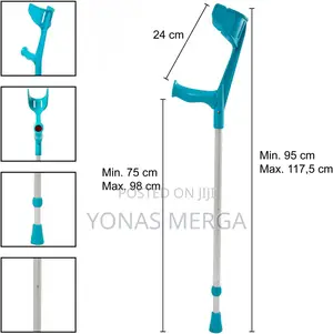 2pcs Forearm Crutches፶籂elbow Crutches Pair/2