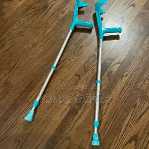Elbow Crutches፶℥Kranch+Grey Rubber Ferrules Provide Stabilit