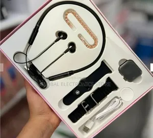 Combo Set for Ladies Smart Watch With Neck Band