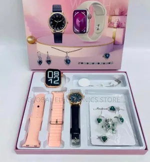 2 in 1 Combo Set Smart Watch With Digital Watch and More