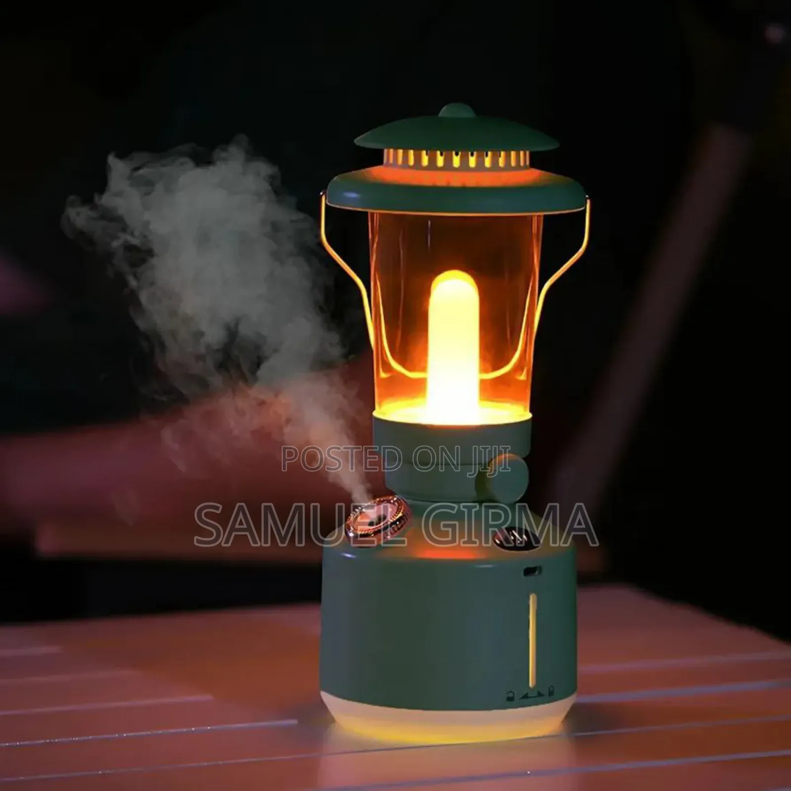 ለቤት መልካም መዓዛን የሚሰጥ Rechargeable Vintage Lamp Humidifier