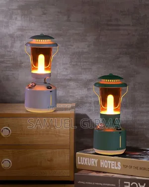 ለቤት መልካም መዓዛን የሚሰጥ Rechargeable Vintage Lamp Humidifier