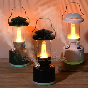 ለቤት መልካም መዓዛን የሚሰጥ Rechargeable Vintage Lamp Humidifier
