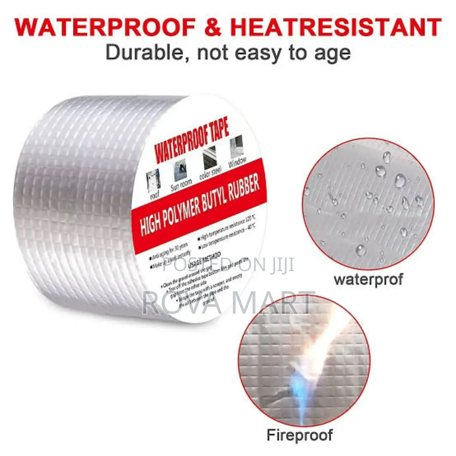 Waterproof Butyl Rubber Tape
