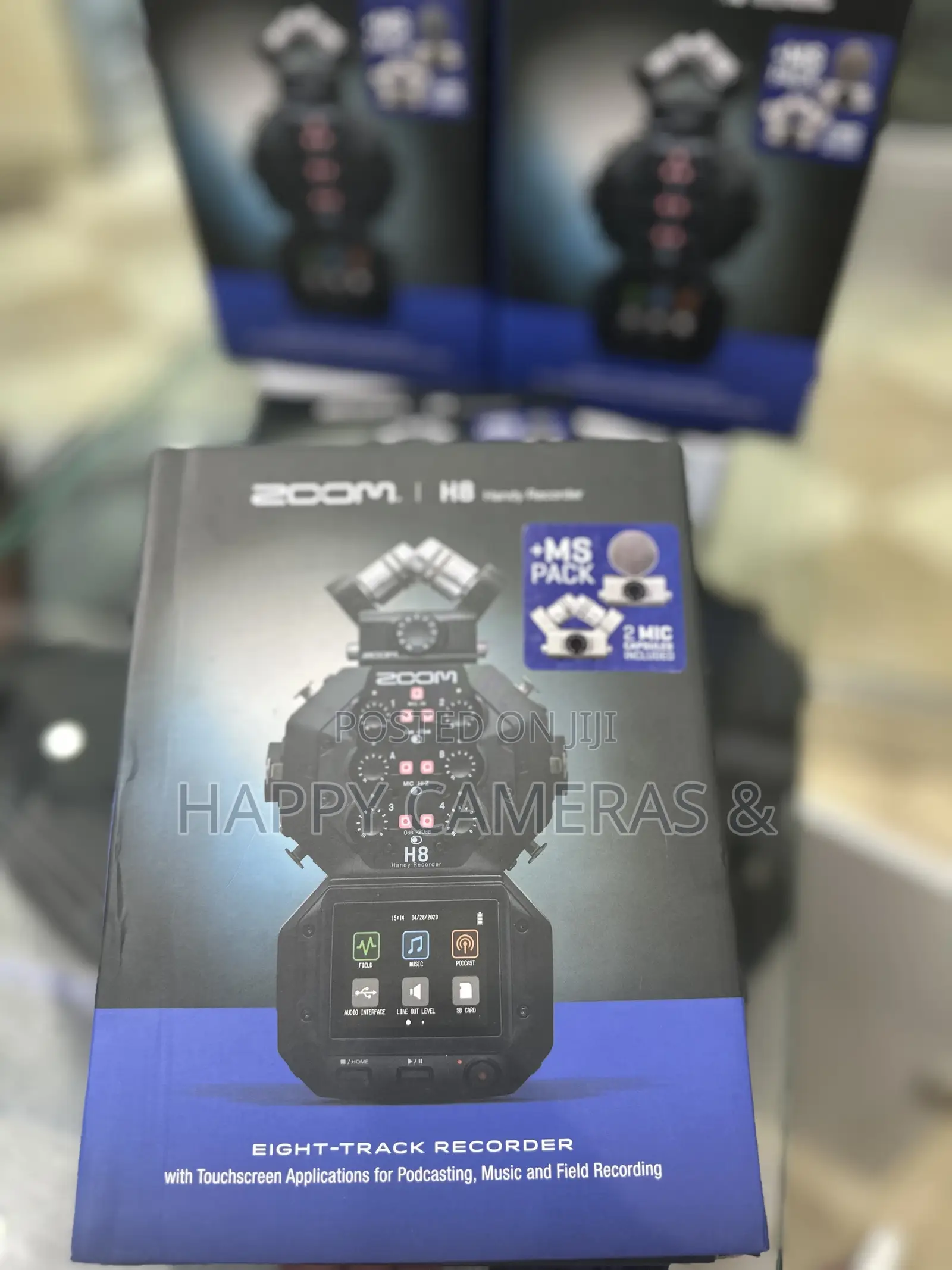 Zoomer H8 8-Input / 12-Track Portable Handy Recorder