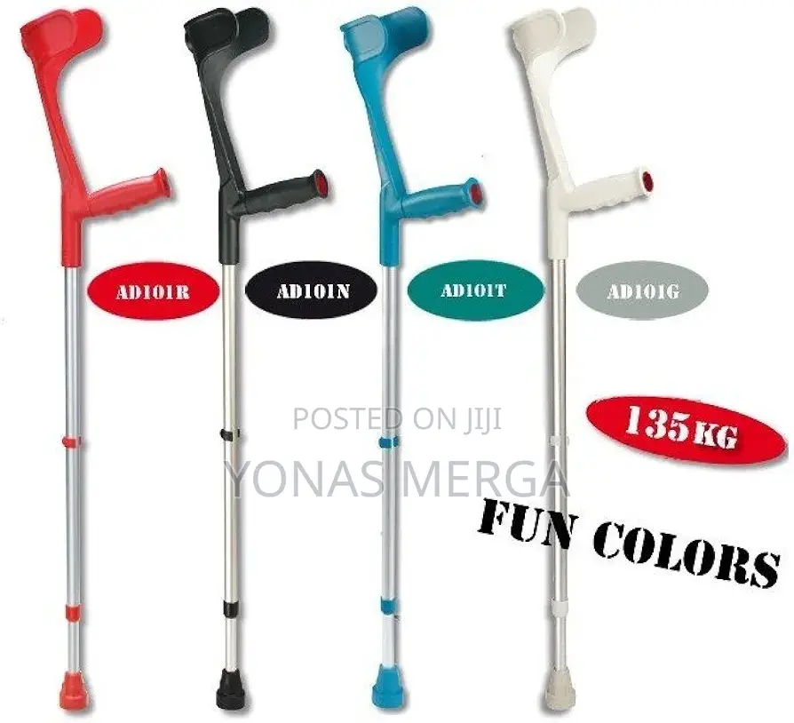 10-Way Height Adjustment Crutches፸戡torsion-Resistant፬crutche