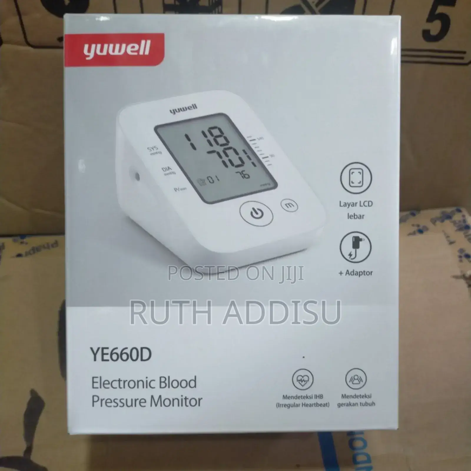 Blood Pressuer Monitor4፱digital Blood Pressuer Monitor1፯bp