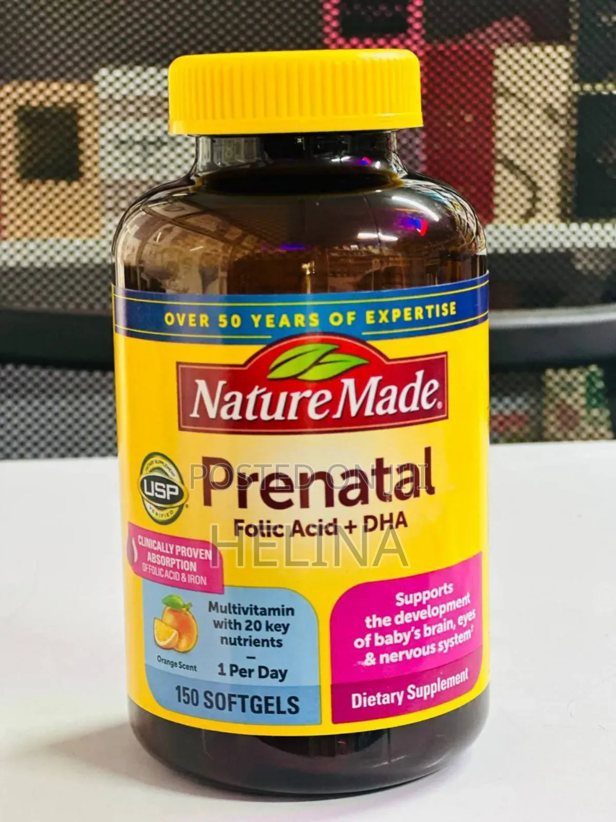 Clinically Proven Folic Acid+ Dha Prenatal 150 Softgels