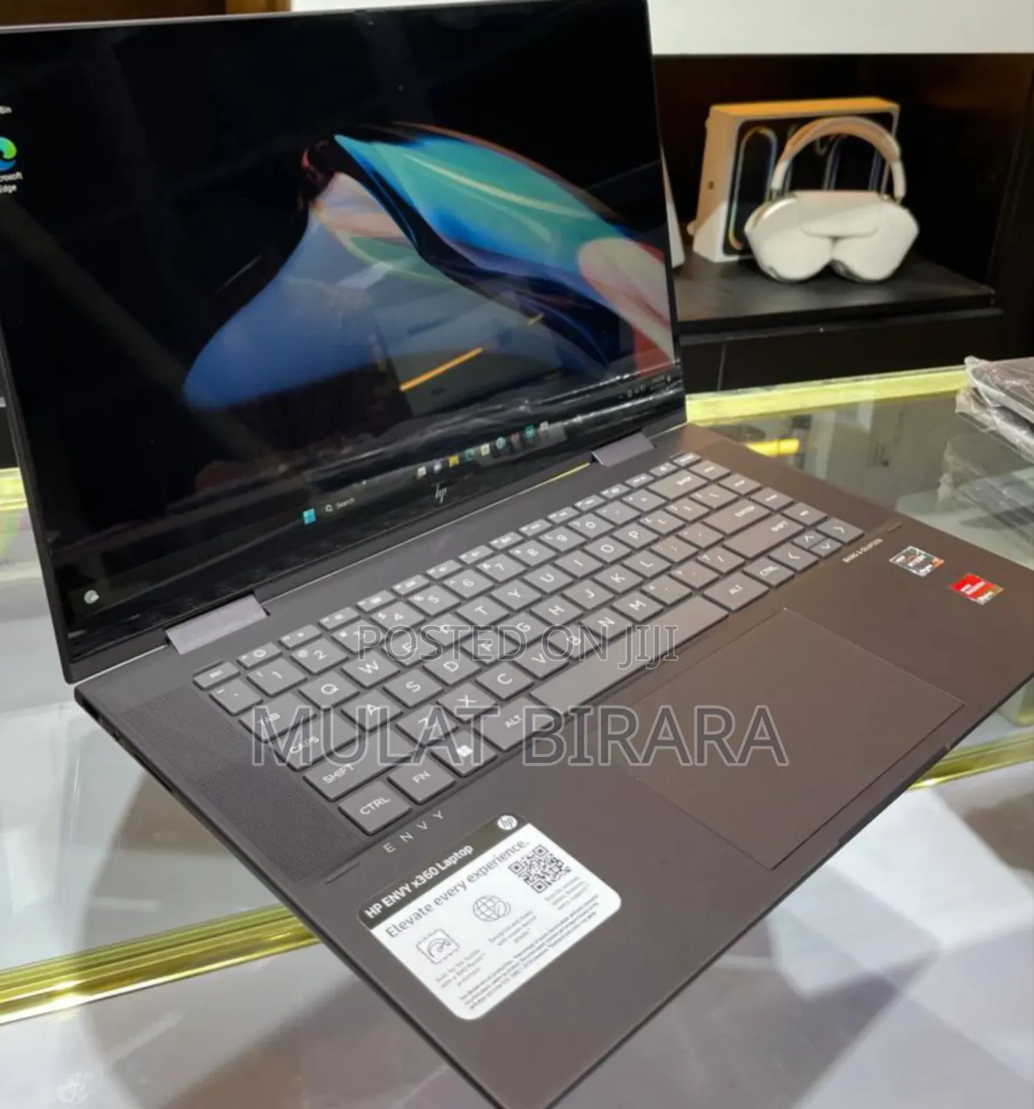New Laptop HP Envy X360 16GB AMD Ryzen 7 SSD 512GB
