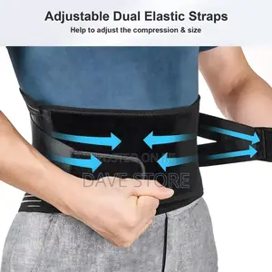 Lumbar Back Support Belt Lower Back Brace የጀርባ እና የወገብ