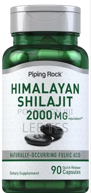 Piping Rock Shilajit Capsules | 2000mg | 90 Count