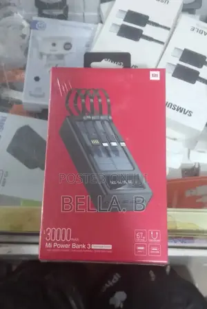 Mi Powerbank 30000mah Lightweight Design