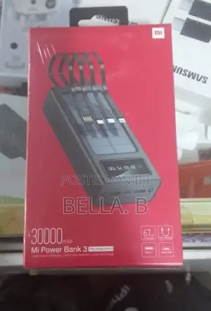 Mi Powerbank 30000mah Peace of Mind