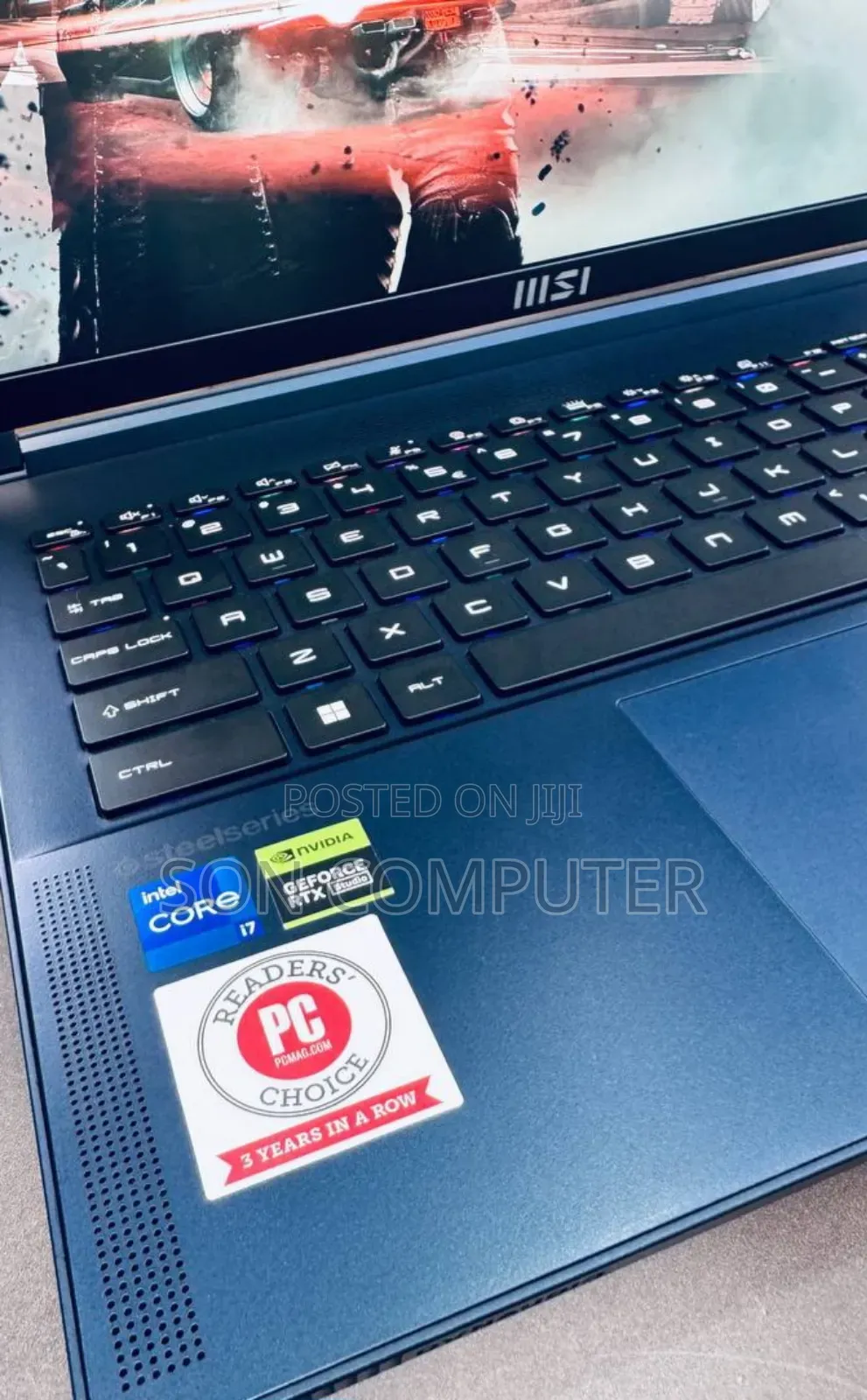 New Laptop MSI Stealth 16 AI Studio 32GB Intel Core I7 SSD 1T