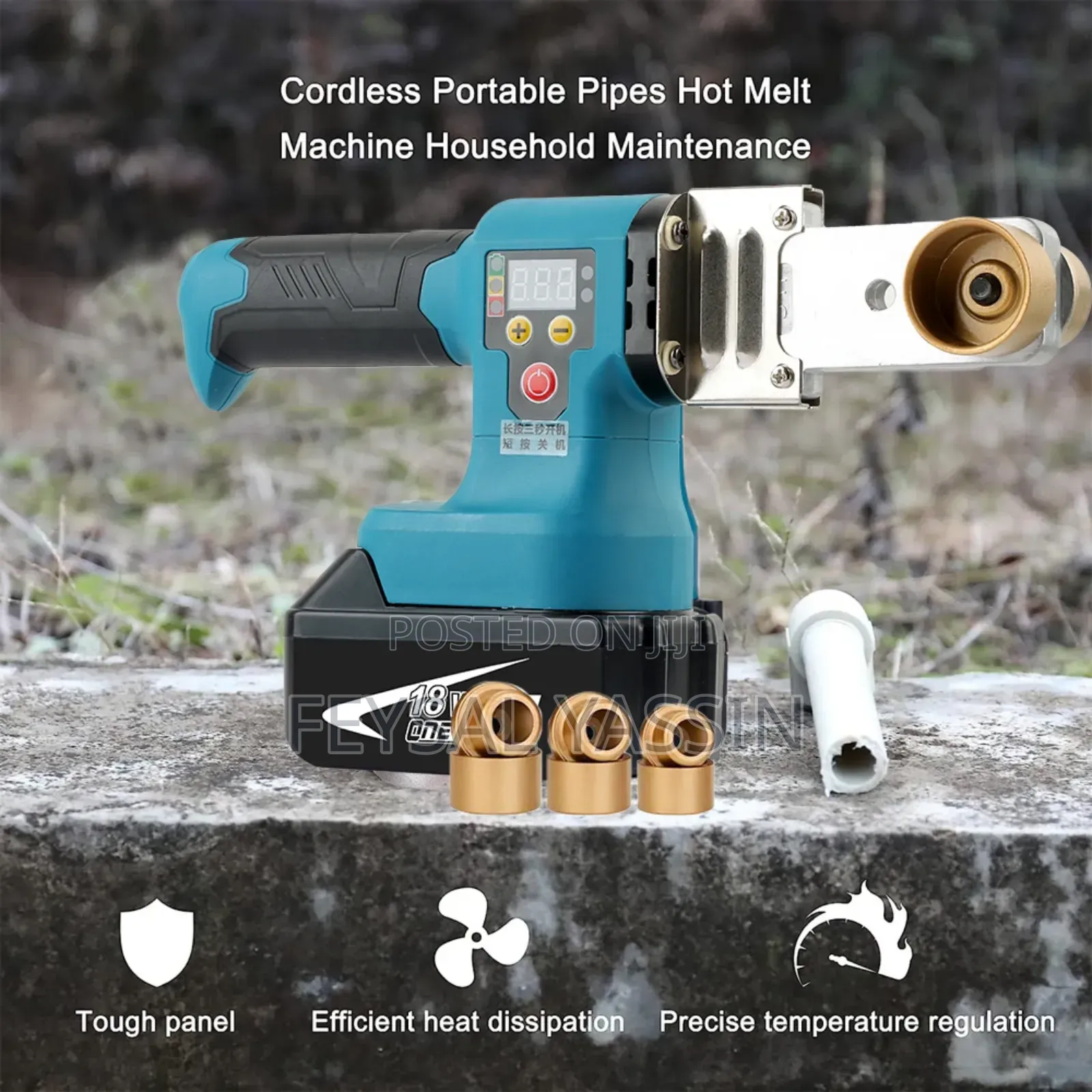 Plastic Tube Welding Cordless With 2 Battery