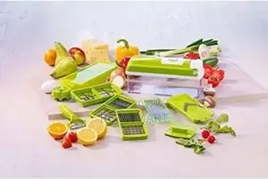ፍራፍሬ እና አትክልት ቁራጭ