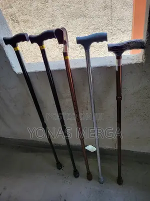 Walking Stick 10level Safety (Silver, 24-38in, Height 2.10)