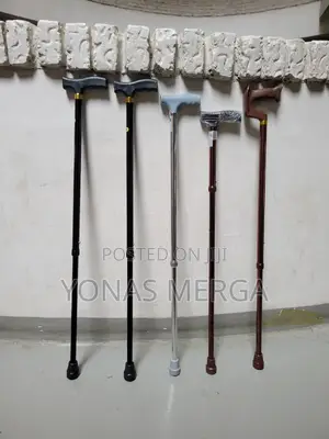 Walking Stick. Double Injection Rubber Grip