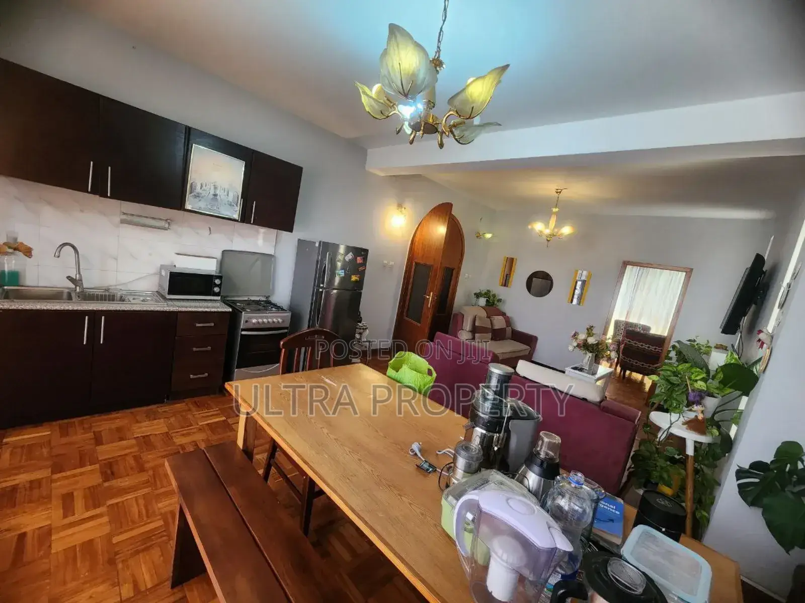 Furnished 1bdrm Apartment in Bole for rent