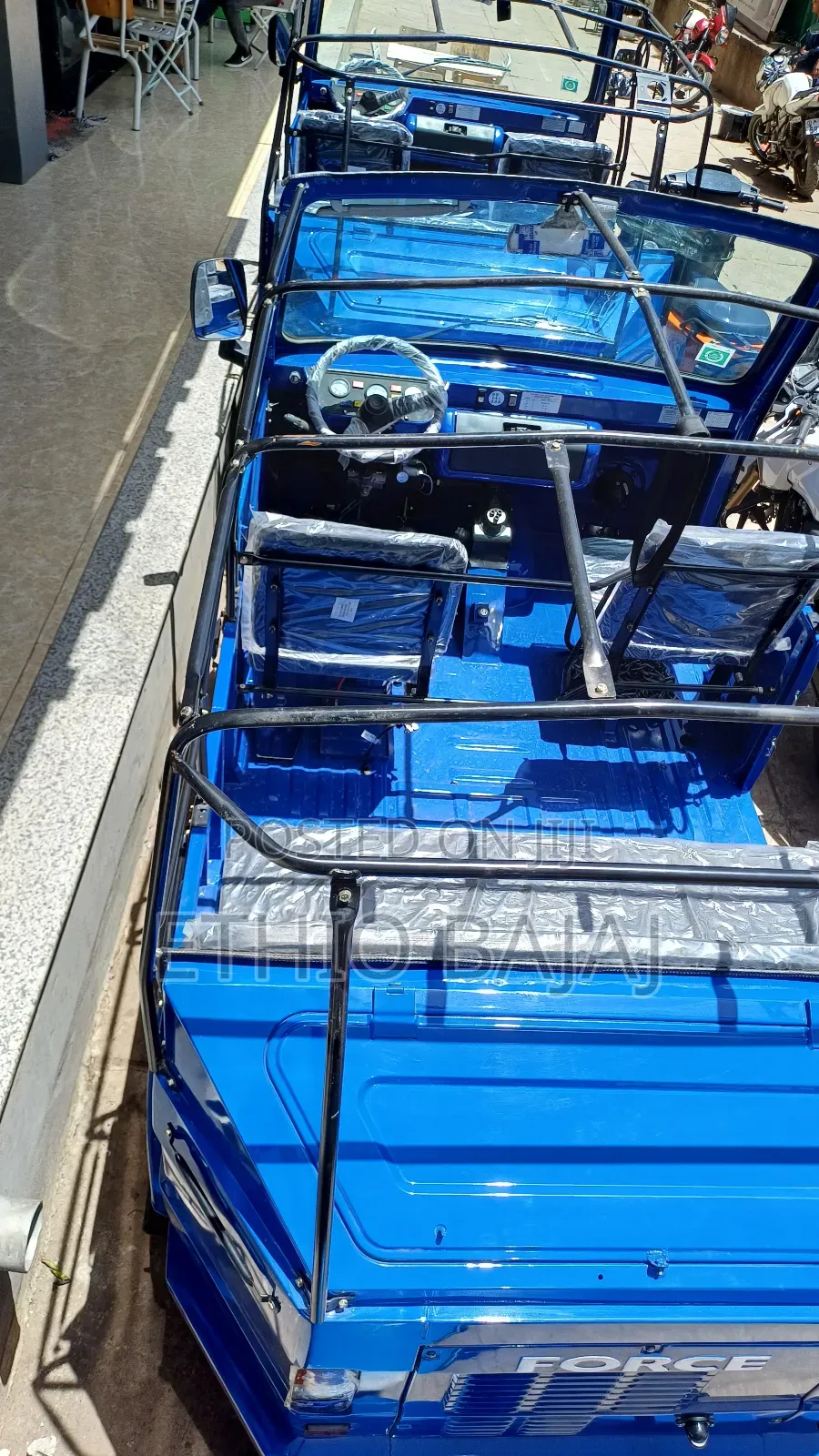 New Bajaj 2024 Blue