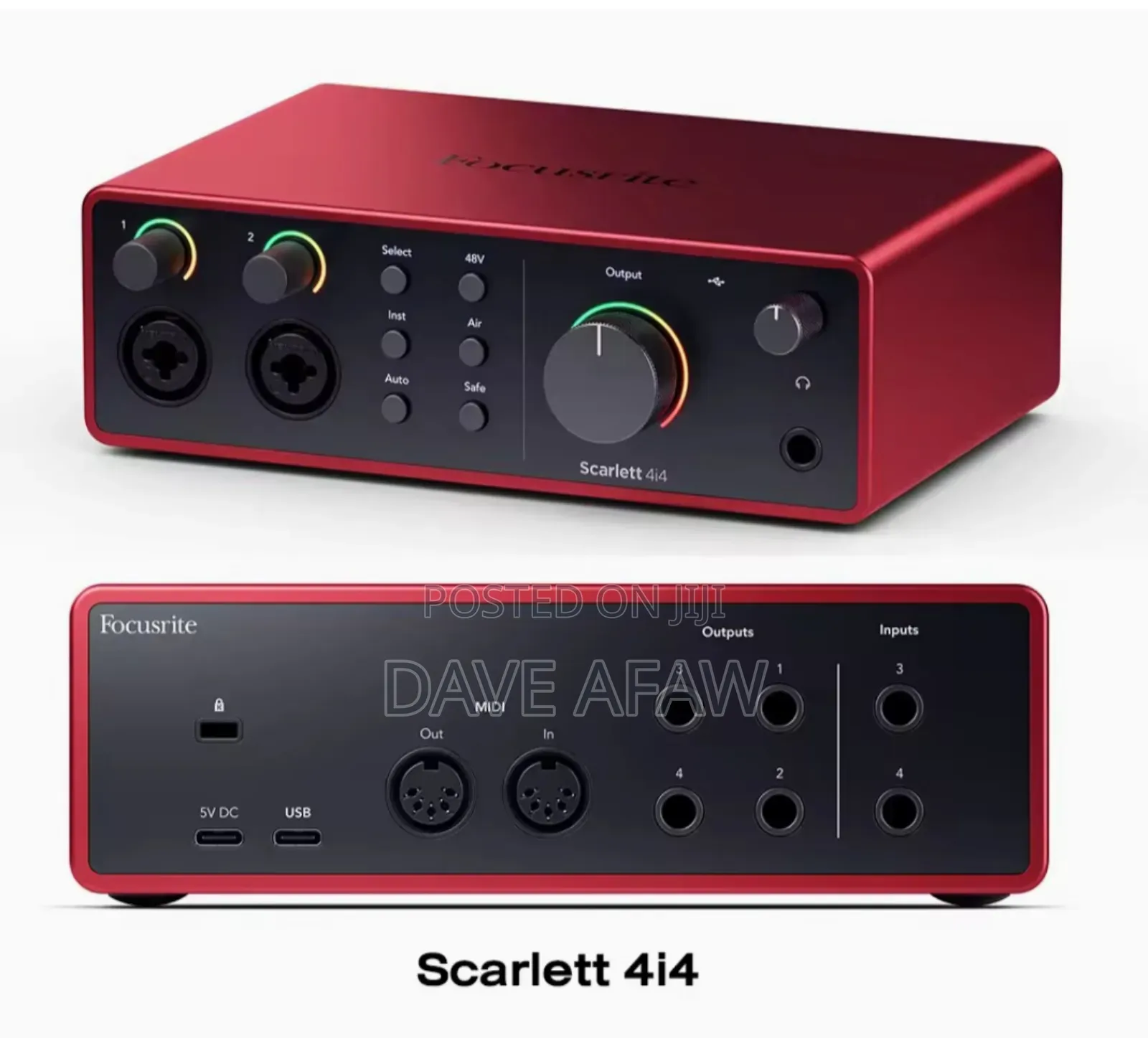 Scarlet Focusrite 4i4 3rd Generation
