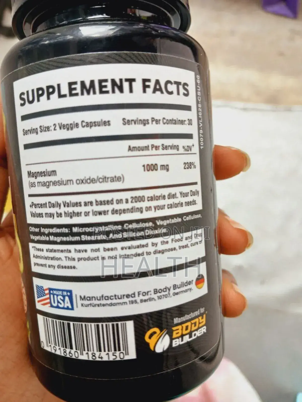 Magnesium 1000mg