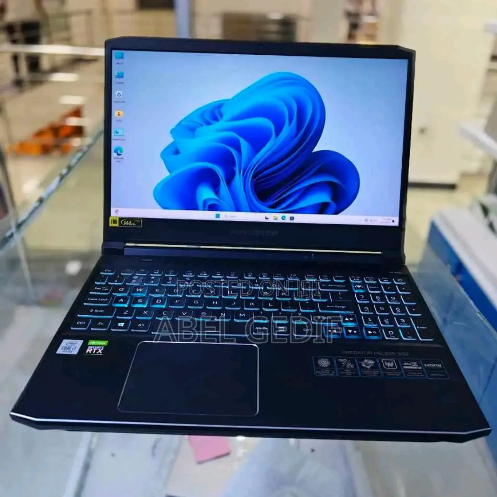 New Laptop Acer Predator Helios 300 16GB Intel Core I7 SSD 1T