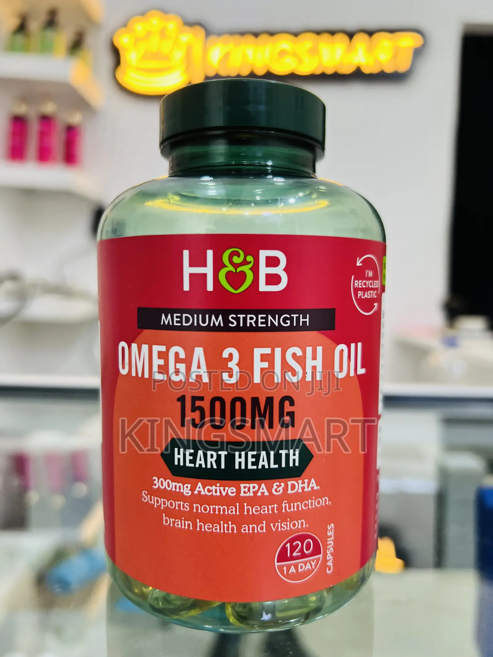H B Omega 3 Fish Oil