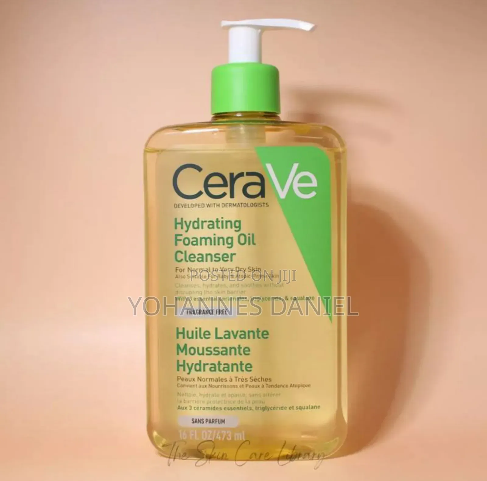 Cerave Hydrating Foam Oil Cleanser