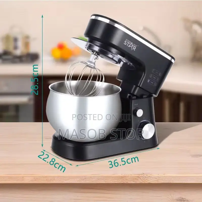 Winning Star Standing Mixer/የሊጥ ማቡኪያ፣ የእንቁላል መምቻ ና የክሬም መስሪያ