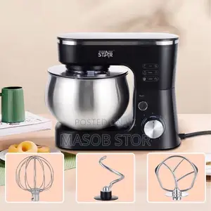 Winning Star Standing Mixer/የሊጥ ማቡኪያ፣ የእንቁላል መምቻ ና የክሬም መስሪያ