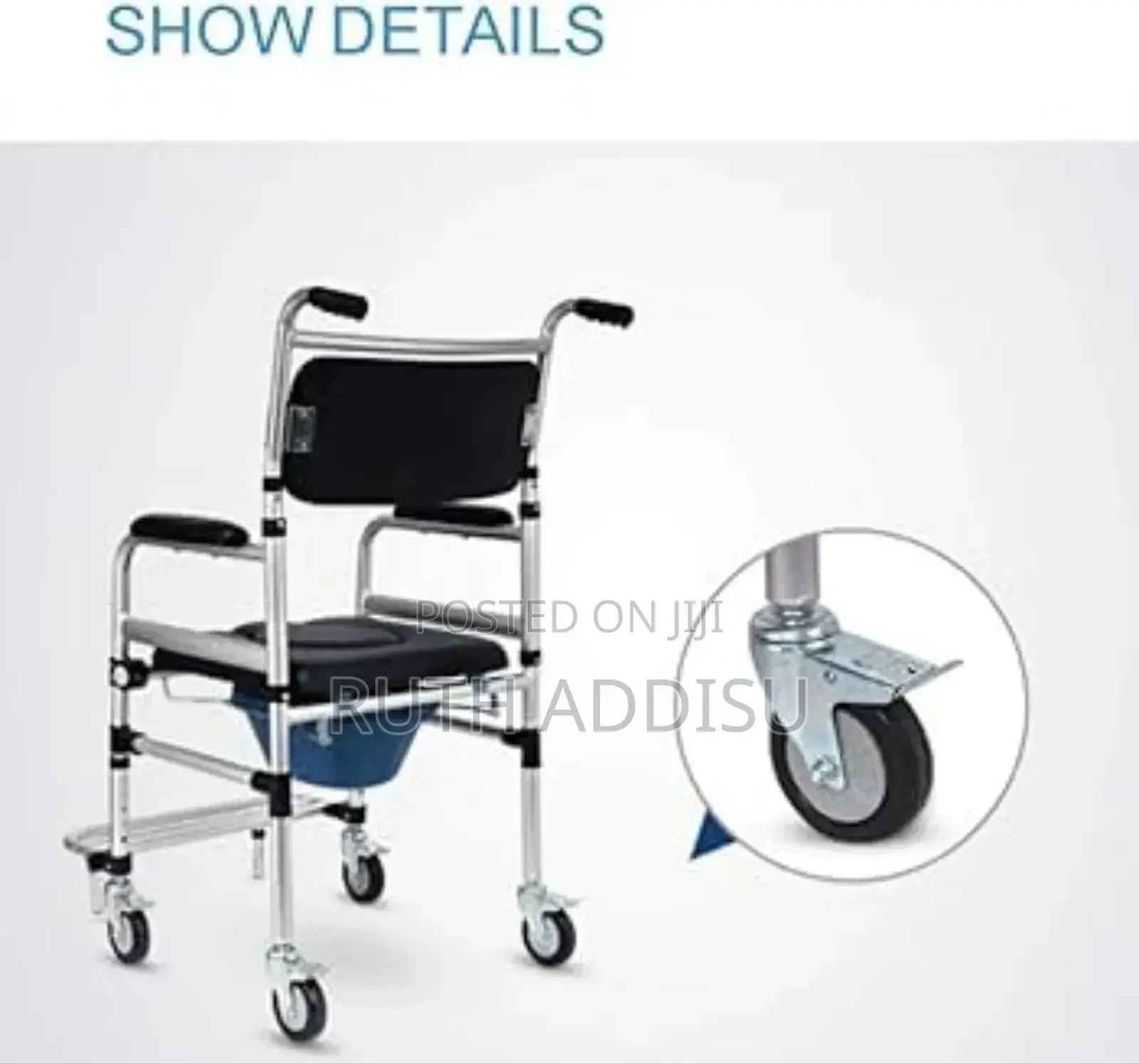 Mini Wheel Commode Chairβ*Commodeω#Commode Chair4σcommode