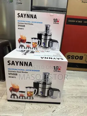 Saynna 4 in 1 Juice Extractor Blender /እየጨመቀ ቆሻሻውን ለብቻ የሚያጣራ