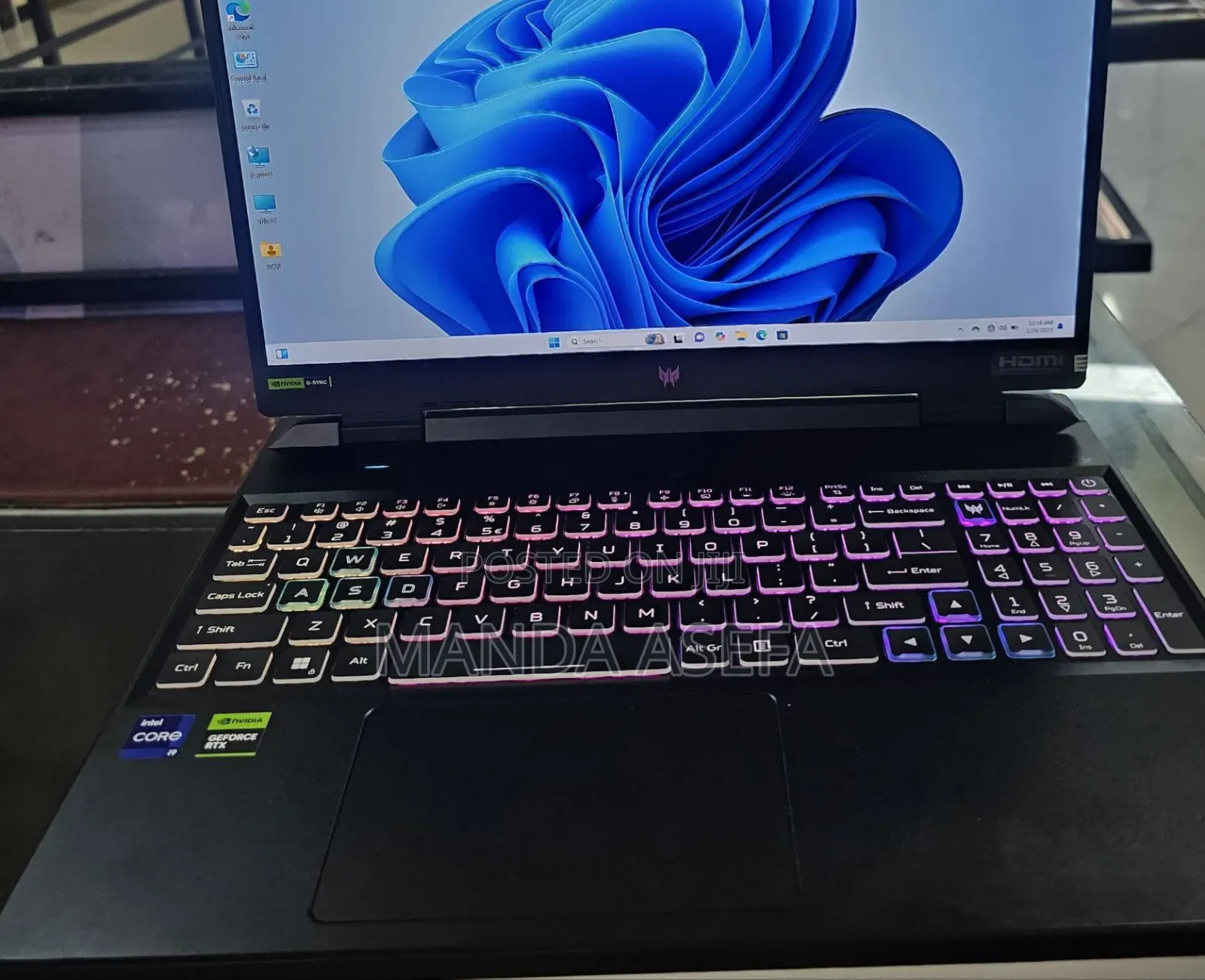 New Laptop Acer Predator Helios 300 16GB Intel Core I9 SSD 1T